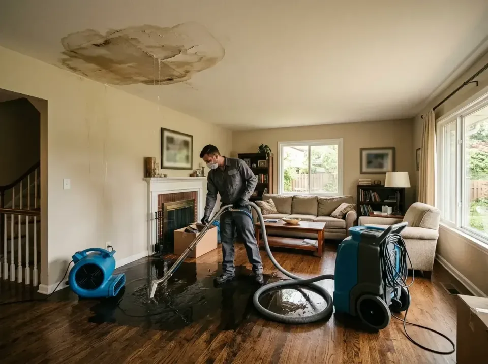 attic-pipe-burst-ceiling-drip-008 — frequently asked questions, Water Damage Restoration & Carpet Care in Gramercy, LA